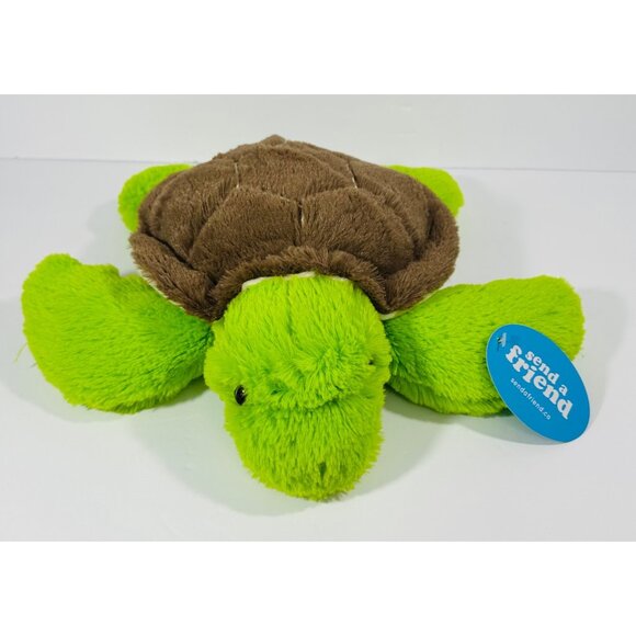 Send A Friend Tucker the Sea Turtle Plush Toy Soft Stuffed Animal 10” Ocean - Picture 3 of 12